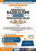 Free download Dauroh Masyaik makassar menangkal radikalisme Isis berdsarkan pemahaman salaf free photo or picture to be edited with GIMP online image editor