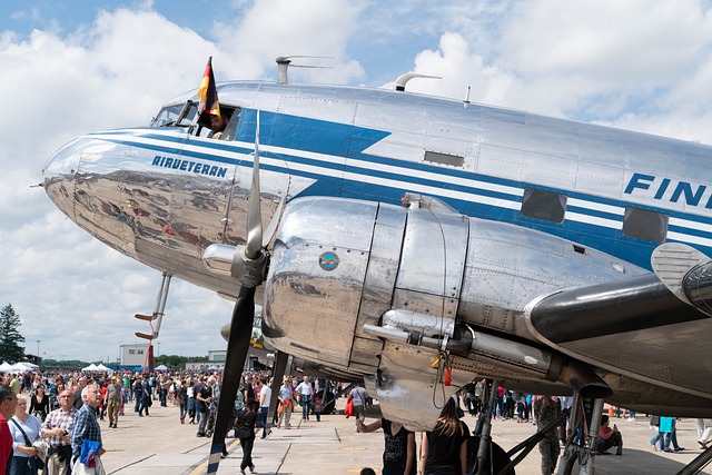 Free download dc 3 wiesbaden air bridge airplane free picture to be edited with GIMP free online image editor