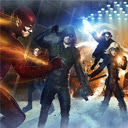 DC Arrow and The Flash  screen for extension Chrome web store in OffiDocs Chromium