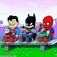 Free download dc baby super hero friends comicstrip free photo or picture to be edited with GIMP online image editor