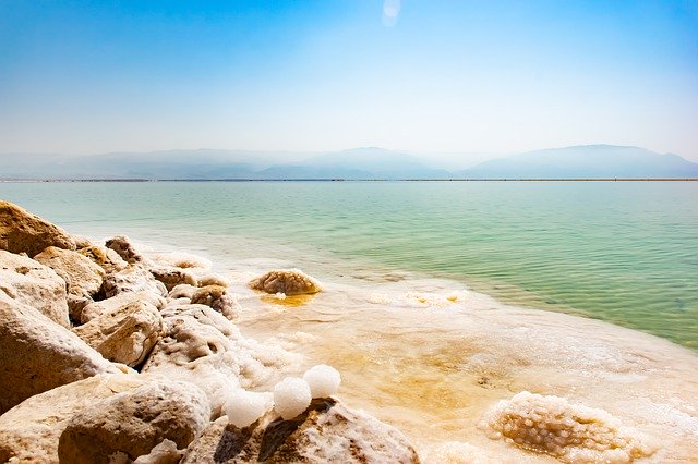Download gratuito Dead Sea Earth Hour - foto o immagine gratuita da modificare con l'editor di immagini online GIMP
