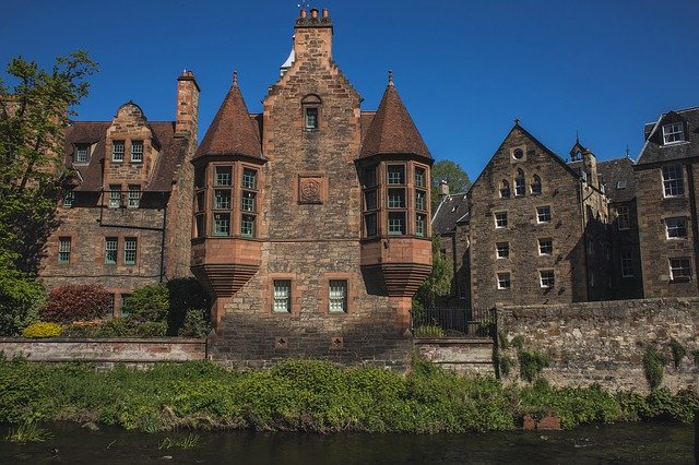 Téléchargement gratuit de Dean Village Edinburgh Scotland - photo ou image gratuite à éditer avec l'éditeur d'images en ligne GIMP