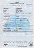 Free download Death Certificate For Ralph Denton Barker free photo or picture to be edited with GIMP online image editor