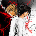 Death Note: Kira and L theme 1680x1050  screen for extension Chrome web store in OffiDocs Chromium