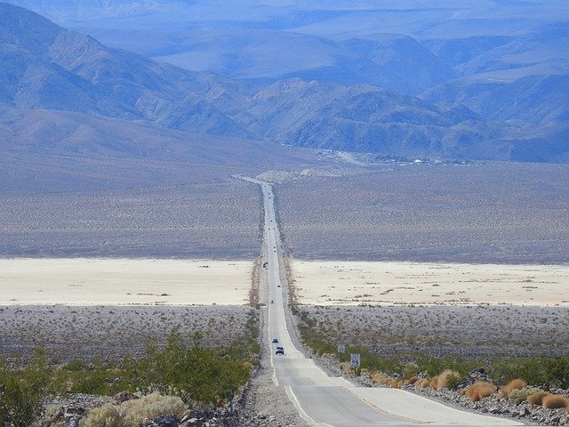 Free download Death Valley Road Usa -  free photo or picture to be edited with GIMP online image editor