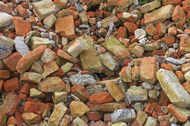 Free download Debris Building Rubble Stones -  free photo or picture to be edited with GIMP online image editor