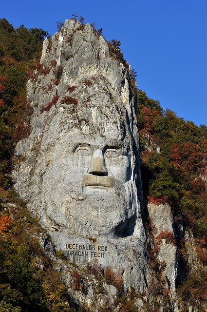 Free download Decebalus Monument Sculpture -  free photo or picture to be edited with GIMP online image editor