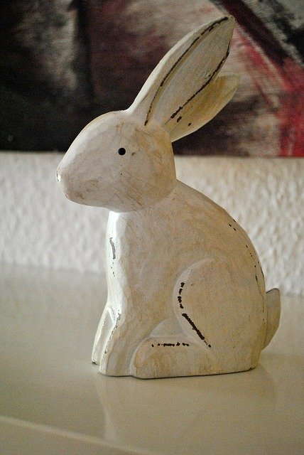 Free download Deco Hare Wood -  free photo or picture to be edited with GIMP online image editor