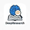 DeepResearch  screen for extension Chrome web store in OffiDocs Chromium