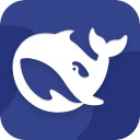 DeepSeek AI Sidebar  screen for extension Chrome web store in OffiDocs Chromium