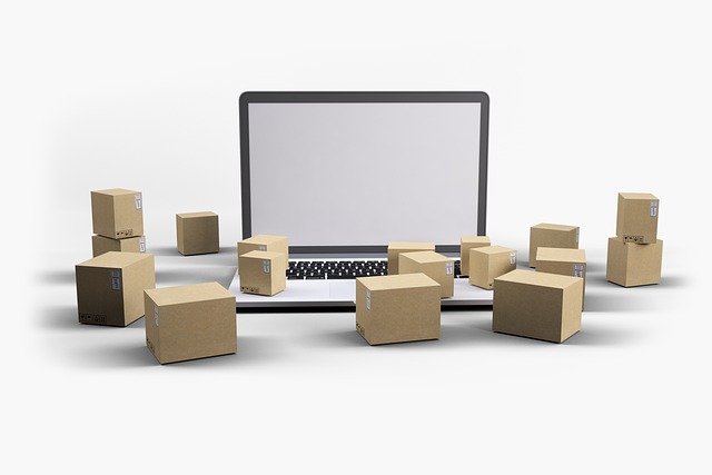 Free download delivery boxes laptop free picture to be edited with GIMP free online image editor