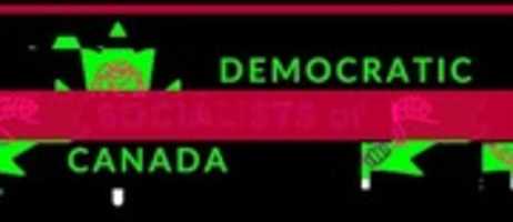 Free download Democratic Socialists of Canada Glitch art free photo or picture to be edited with GIMP online image editor