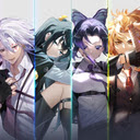 Demon Slayer Characters Live Wallpaper  screen for extension Chrome web store in OffiDocs Chromium