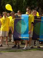 Free download Demonstration against EU software patents, Budapest, August 2004 free photo or picture to be edited with GIMP online image editor