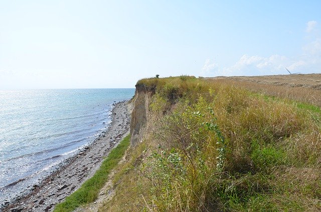 Bezpłatne pobieranie Dania Baltic Sea Cliff - bezpłatne zdjęcie lub obraz do edycji za pomocą internetowego edytora obrazów GIMP