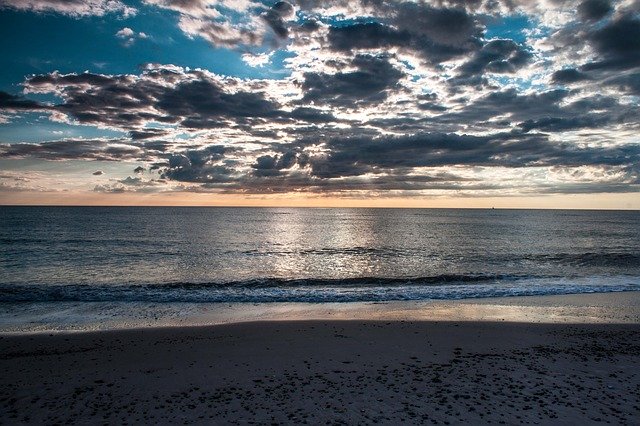 تنزيل Denmark Beach Sunset مجانًا - صورة أو صورة مجانية ليتم تحريرها باستخدام محرر الصور عبر الإنترنت GIMP