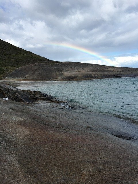 Free download Denmark Western Australia Rainbow -  free photo or picture to be edited with GIMP online image editor