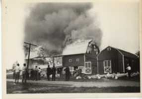 Free download Densmore Barn Fire free photo or picture to be edited with GIMP online image editor