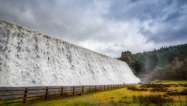 Descarcă gratuită poza derwent dam derwent valley pentru a fi editată cu editorul de imagini online gratuit GIMP