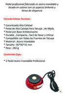Free download DESCRIPCION PEDAL ACERO INOXIDABLE PROFESIONAL free photo or picture to be edited with GIMP online image editor