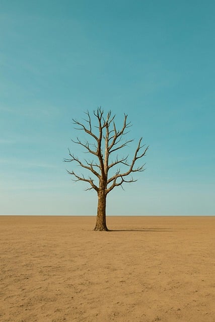 Free download desert dry sand tree drought free picture to be edited with GIMP free online image editor
