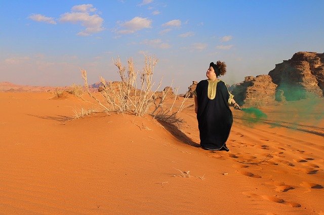 Free download Desert Lady Girl -  free photo or picture to be edited with GIMP online image editor