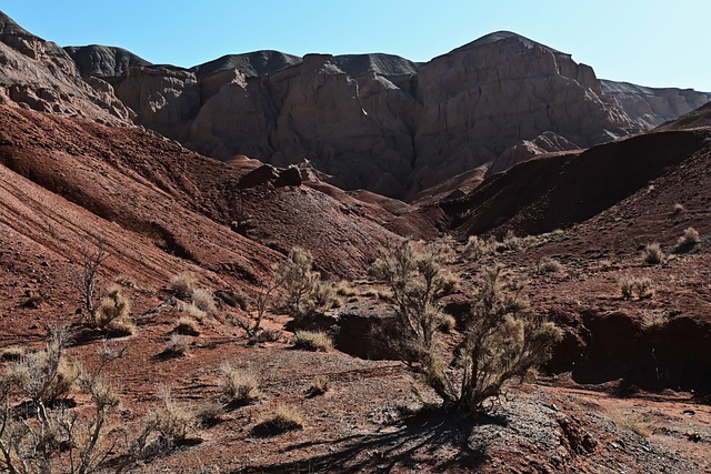 Free download desert mountains dry nature free picture to be edited with GIMP free online image editor