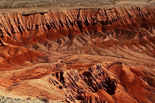 Free download desert red rocks mountains dry free picture to be edited with GIMP free online image editor