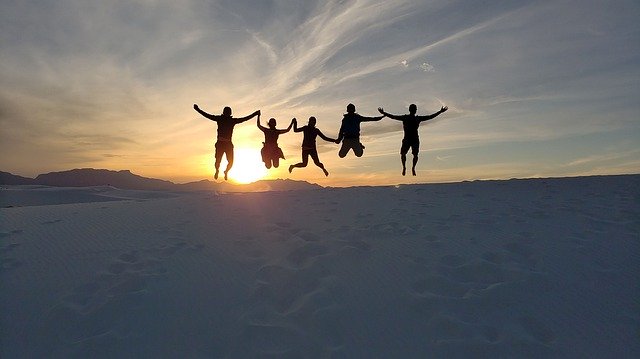 Bezpłatne pobieranie Desert Sand Sunset - bezpłatne zdjęcie lub obraz do edycji za pomocą internetowego edytora obrazów GIMP