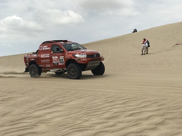 Free download Desert Sport Pickup -  free photo or picture to be edited with GIMP online image editor