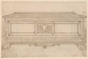 Free download Design for a Cassone.  Verso, Design for a Cabinet Door or Cassone Lid free photo or picture to be edited with GIMP online image editor