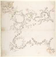 Free download Design for a Ceiling Decoration with Putti and Garland Motifs. free photo or picture to be edited with GIMP online image editor
