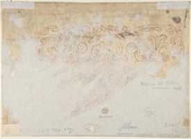 Free download Design for a Ceiling with a Woman (Aurora?) in a Chariot and Putti (Recto). Design for an Ornamental Frieze (Verso). free photo or picture to be edited with GIMP online image editor