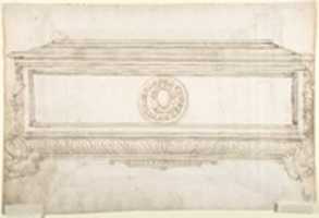 Free download Design for a frame (recto); Design for a cassone (verso) free photo or picture to be edited with GIMP online image editor