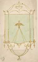 Free download Design for a Hall Lantern, Elevation free photo or picture to be edited with GIMP online image editor