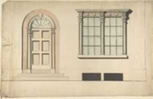 Free download Design for an Exterior Doorway and Window free photo or picture to be edited with GIMP online image editor