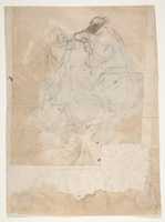 Free download Design for a sepulchral monument with an allegory of Time; verso: Design for a sepulchral monument free photo or picture to be edited with GIMP online image editor