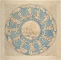 Free download Design for Ceiling: Apollo and the Hours free photo or picture to be edited with GIMP online image editor