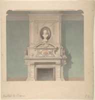 Free download Design for Fireplace in French Renaissance Revival Style free photo or picture to be edited with GIMP online image editor
