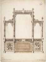Free download Design for Wall with Wooden Trim free photo or picture to be edited with GIMP online image editor