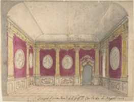 Free download Design of a Room of the Infante Don Carlo, King of Naples free photo or picture to be edited with GIMP online image editor