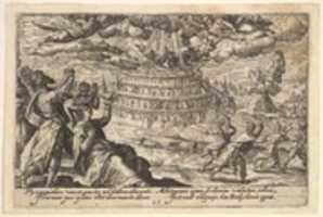 Free download Destruction of the Tower of Babel, from Scenes from Genesis free photo or picture to be edited with GIMP online image editor