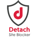 Detach Site Blocker  screen for extension Chrome web store in OffiDocs Chromium
