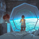 DevGoods Futuristic Spaceship Room  screen for extension Chrome web store in OffiDocs Chromium