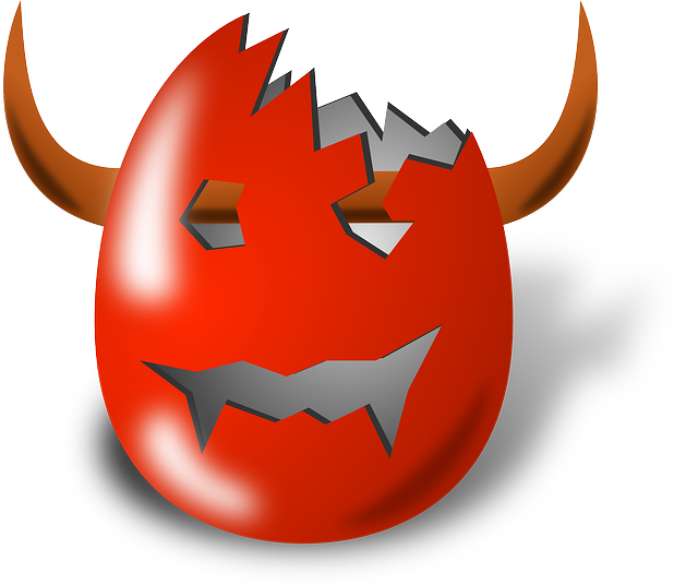 Free download Devil Horns Egg - Free vector graphic on Pixabay free illustration to be edited with GIMP free online image editor