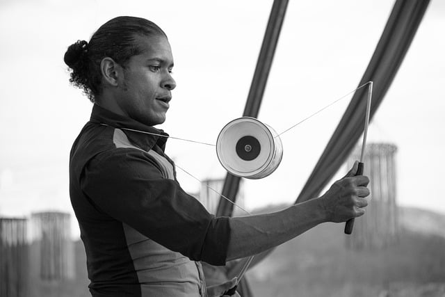 Free download diabolo circus man black and white free picture to be edited with GIMP free online image editor