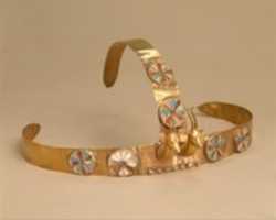 Free download Diadem with two gazelle heads free photo or picture to be edited with GIMP online image editor
