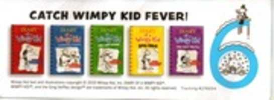 Free download Diary of a Wimpy Kid: Cabin Fever bookmark free photo or picture to be edited with GIMP online image editor