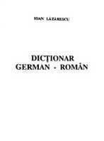 Free download Dictionar german - roman (Ioan Lazarescu) free photo or picture to be edited with GIMP online image editor