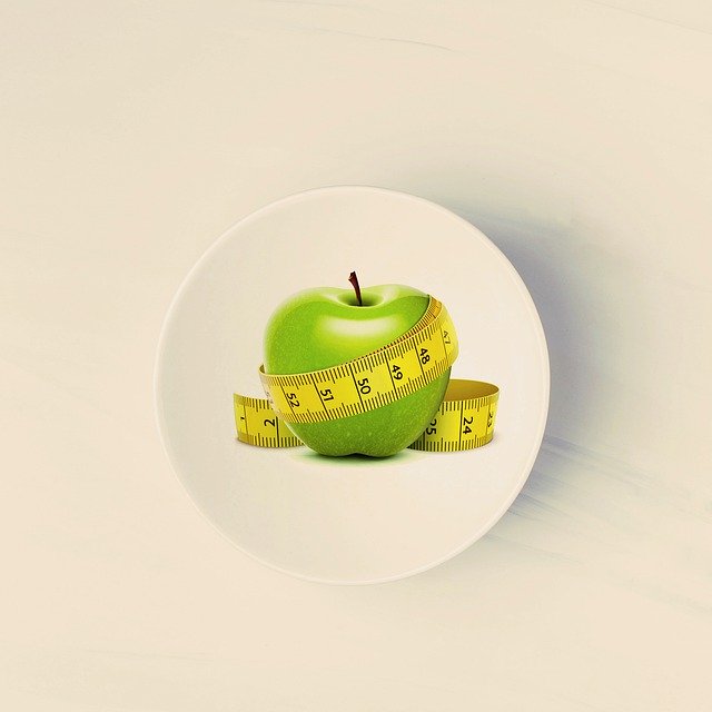 Template Photo Diet Apple Plate -  for OffiDocs
